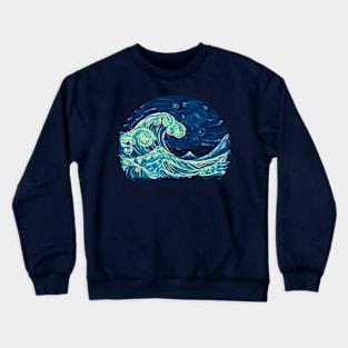 Starry wave Crewneck Sweatshirt